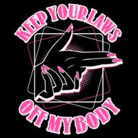 Keep Your Laws Off My Body Pro Roe Drawstring Bag