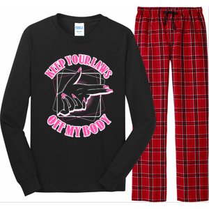 Keep Your Laws Off My Body Pro Roe Long Sleeve Pajama Set