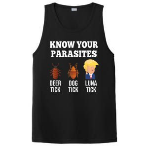 Know Your Parasites Antitrump Funny Luna Tick Resist PosiCharge Competitor Tank