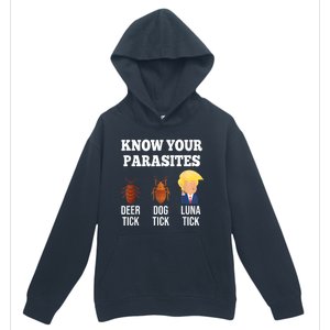 Know Your Parasites Antitrump Funny Luna Tick Resist Urban Pullover Hoodie