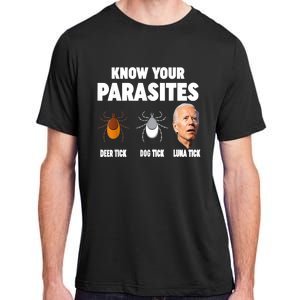 Know Your Parasites Anti Joe Biden Adult ChromaSoft Performance T-Shirt