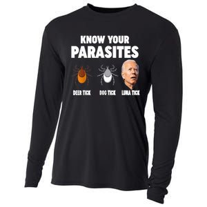 Know Your Parasites Anti Joe Biden Cooling Performance Long Sleeve Crew