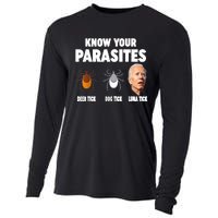 Know Your Parasites Anti Joe Biden Cooling Performance Long Sleeve Crew