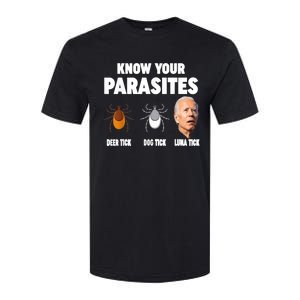 Know Your Parasites Anti Joe Biden Softstyle CVC T-Shirt