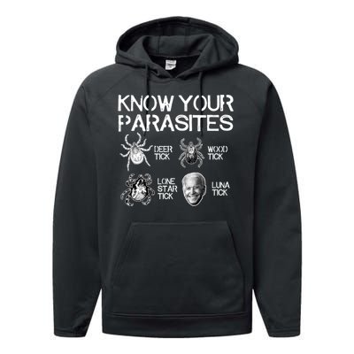 Know Your Parasites Tick Biden Performance Fleece Hoodie