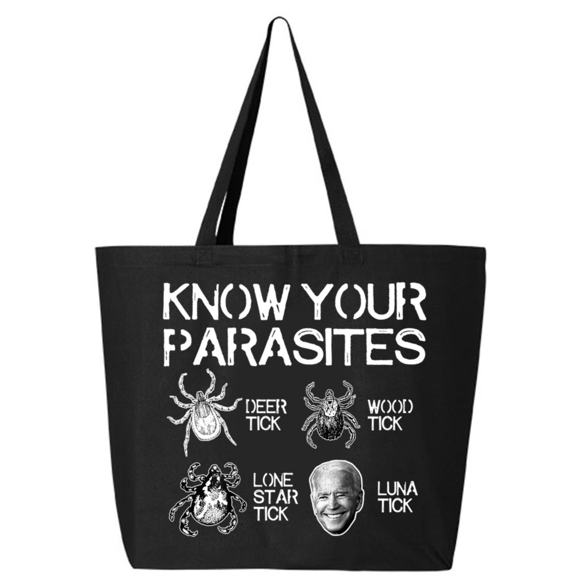 Know Your Parasites Tick Biden 25L Jumbo Tote