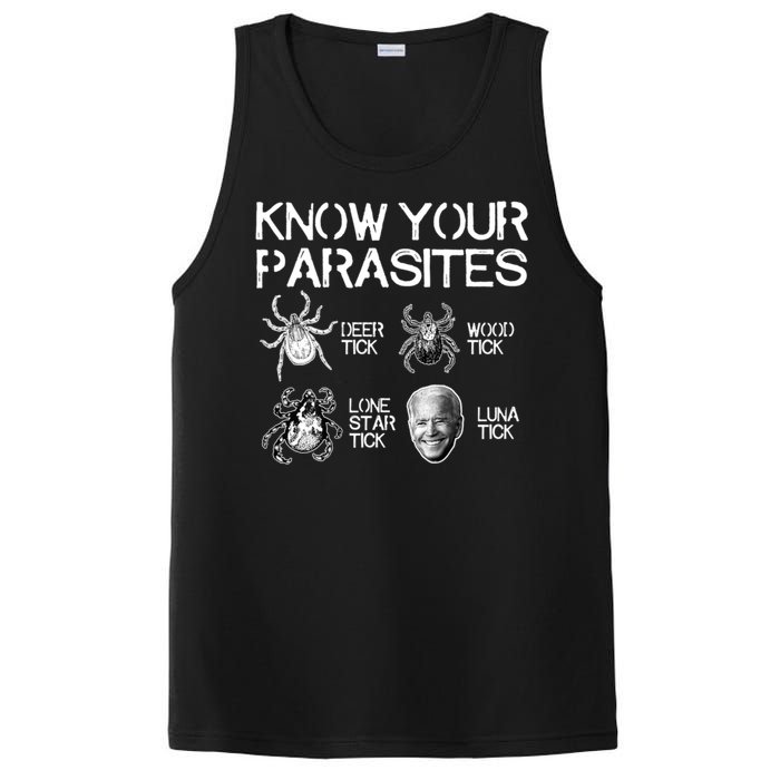 Know Your Parasites Tick Biden PosiCharge Competitor Tank