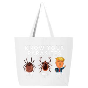 Know Your Parasites Deer Tick Dog Tick Luna Tick Anti Trump 25L Jumbo Tote