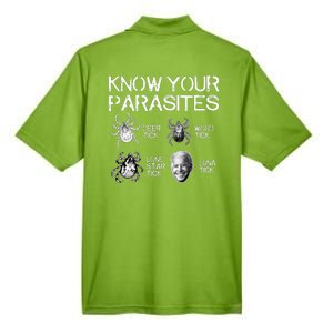 Know Your Parasites Tick Biden Men's Origin Performance Pique Polo