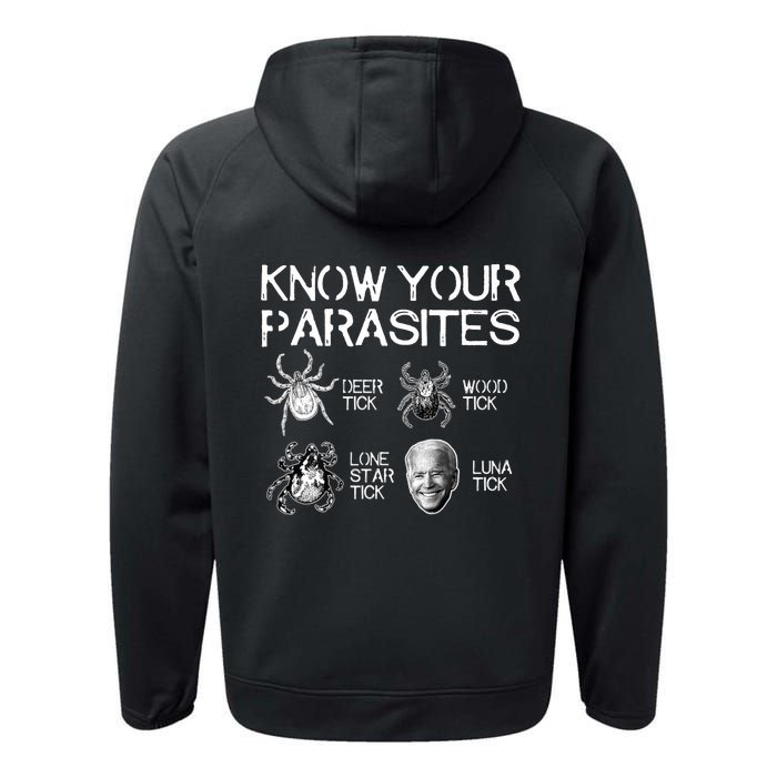 Know Your Parasites Tick Biden Performance Fleece Hoodie