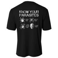 Know Your Parasites Tick Biden Cooling Performance Crew T-Shirt