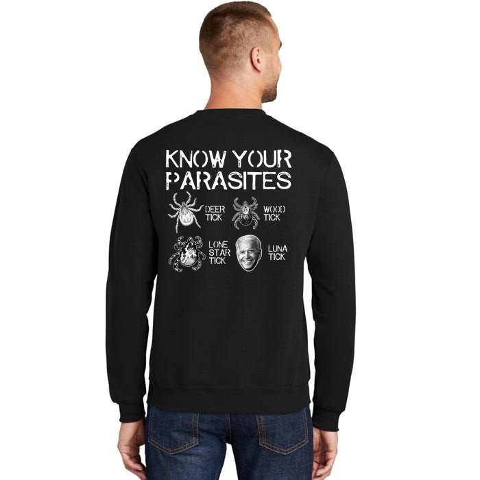 Know Your Parasites Tick Biden Sweatshirt