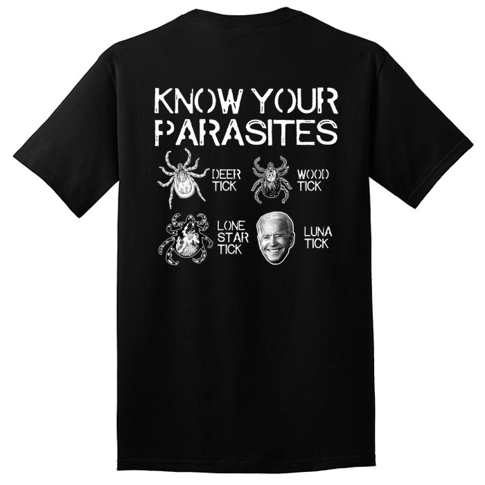 Know Your Parasites Tick Biden Tall T-Shirt