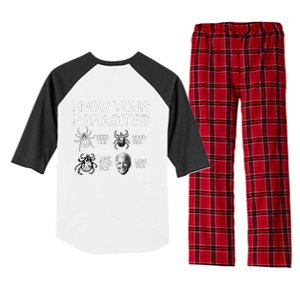 Know Your Parasites Tick Biden Raglan Sleeve Pajama Set