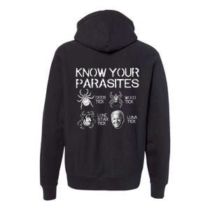 Know Your Parasites Tick Biden Premium Hoodie