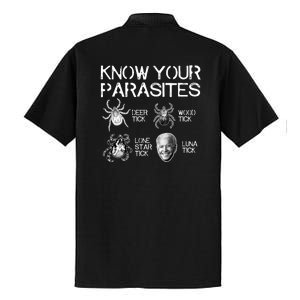 Know Your Parasites Tick Biden Dry Zone Grid Polo