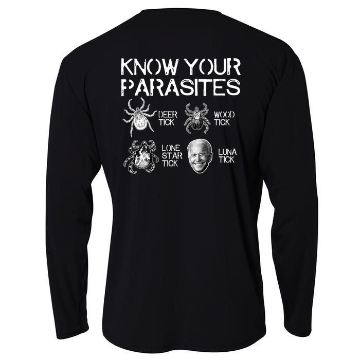 Know Your Parasites Tick Biden Cooling Performance Long Sleeve Crew