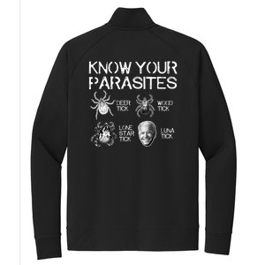 Know Your Parasites Tick Biden Stretch Full-Zip Cadet Jacket