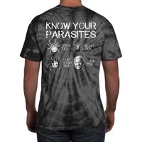 Know Your Parasites Tick Biden Tie-Dye T-Shirt