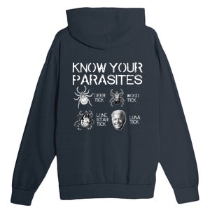 Know Your Parasites Tick Biden Urban Pullover Hoodie