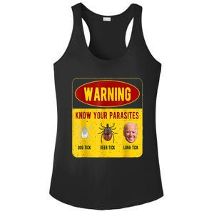 Know Your Parasites Joe Biden Ladies PosiCharge Competitor Racerback Tank