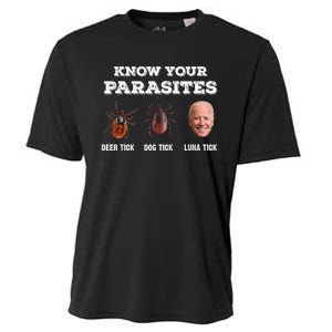 Know Your Parasites Joe Biden Cooling Performance Crew T-Shirt