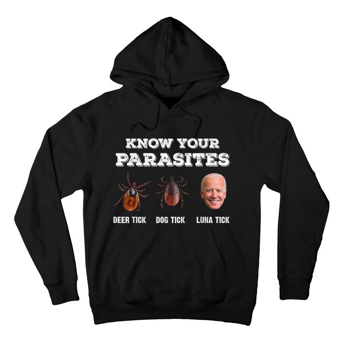 Know Your Parasites Joe Biden Hoodie