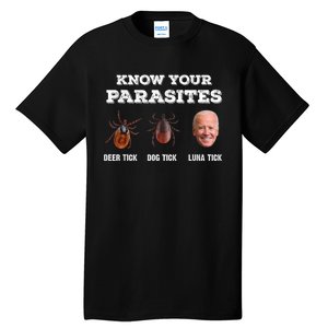 Know Your Parasites Joe Biden Tall T-Shirt