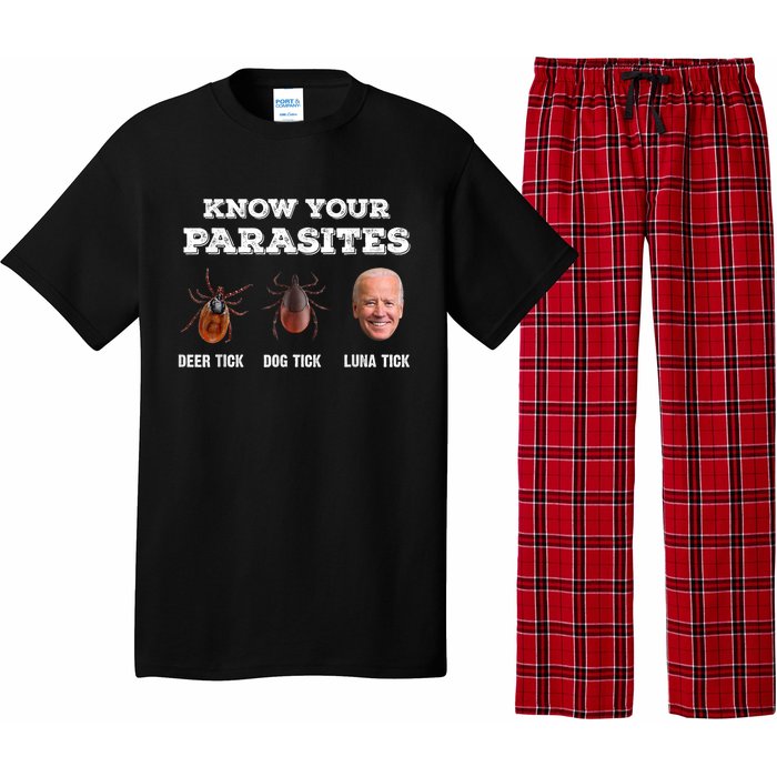 Know Your Parasites Joe Biden Pajama Set