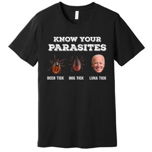 Know Your Parasites Joe Biden Premium T-Shirt