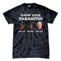 Know Your Parasites Joe Biden Tie-Dye T-Shirt