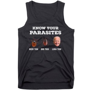 Know Your Parasites Joe Biden Tank Top