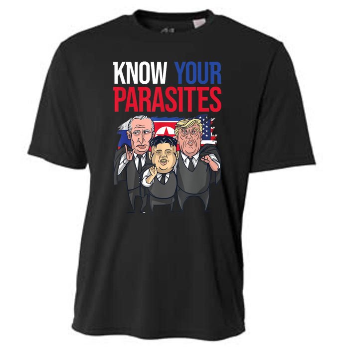 Know Your Parasites Shirt Trump Kim Jong Un Putin Funny Cooling Performance Crew T-Shirt