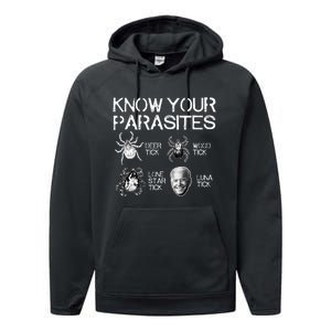 Know Your Parasites Tick Biden Classic Performance Fleece Hoodie