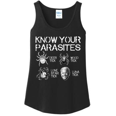 Know Your Parasites Tick Biden Classic Ladies Essential Tank