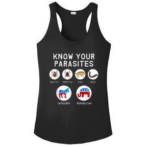 Know Your Parasites Ladies PosiCharge Competitor Racerback Tank