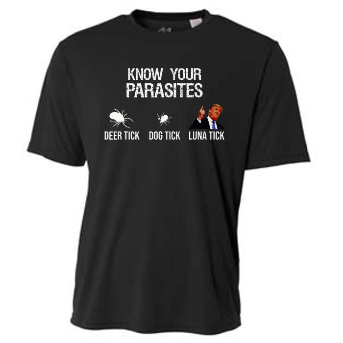 Know Your Parasites Deer Tick Dog Tick Luna Tick Cooling Performance Crew T-Shirt