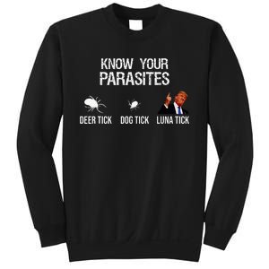 Know Your Parasites Deer Tick Dog Tick Luna Tick Sweatshirt