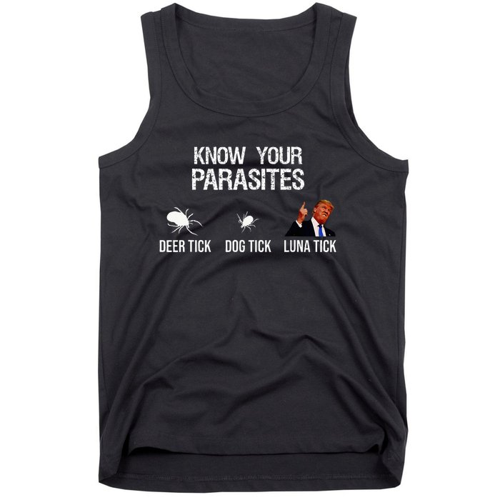 Know Your Parasites Deer Tick Dog Tick Luna Tick Tank Top