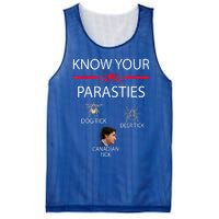 Know Your Parasites Dog Tick Deer Tick Canadian Tick Mesh Reversible Basketball Jersey Tank