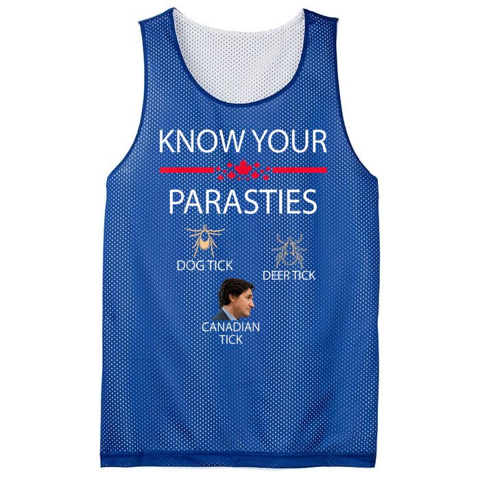 Know Your Parasites Dog Tick Deer Tick Canadian Tick Mesh Reversible Basketball Jersey Tank