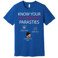 Know Your Parasites Dog Tick Deer Tick Canadian Tick Premium T-Shirt