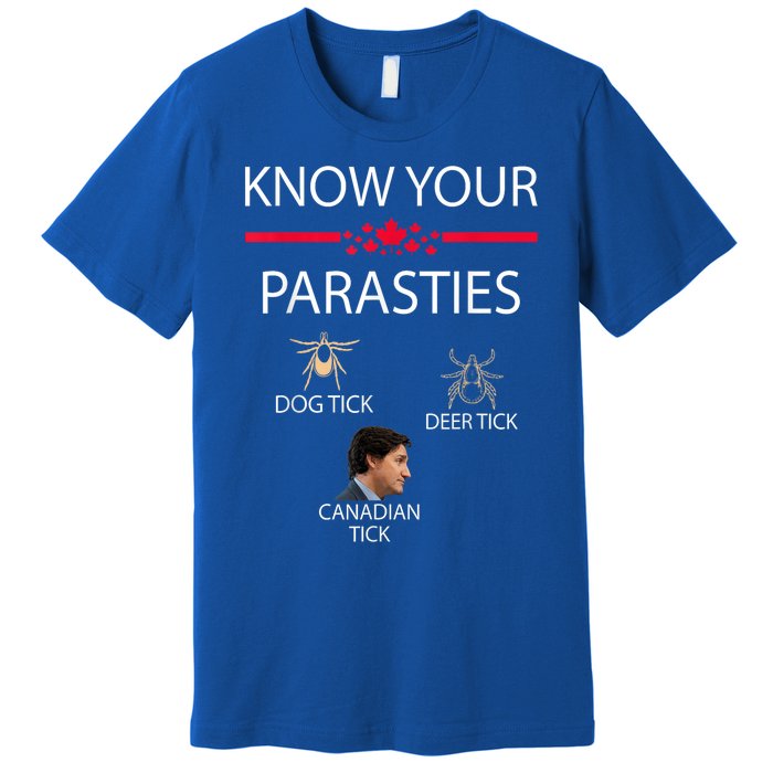 Know Your Parasites Dog Tick Deer Tick Canadian Tick Premium T-Shirt