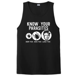 Know Your Parasites Antitrump Resist Funny Gift PosiCharge Competitor Tank