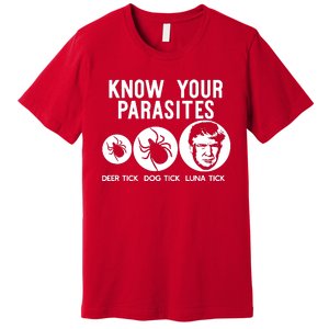 Know Your Parasites Antitrump Resist Funny Gift Premium T-Shirt