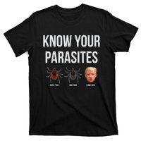 Know Your Parasites Dump President Trump Parasite Lunatic T-Shirt