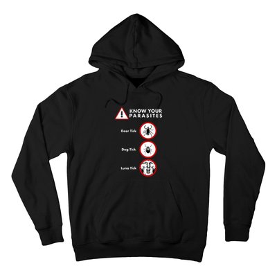 Know Your Parasites Funny Anti Trump And Ticks Hoodie