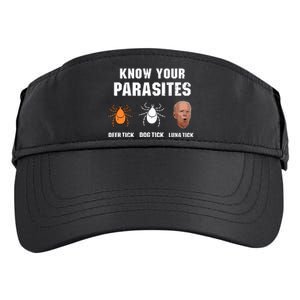 Know Your Parasites Anti Joe Biden Adult Drive Performance Visor