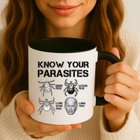 Know Your Parasites Anti Joe Biden Funny Mug