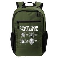 Know Your Parasites Anti Joe Biden Funny Backpack